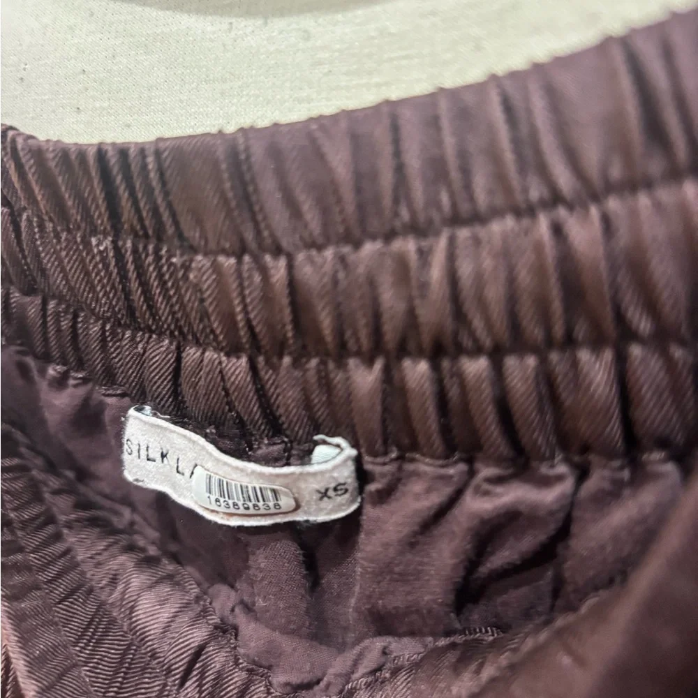 Silk Laundry Slouch Pants, Size: XS - Picture 8 of 15